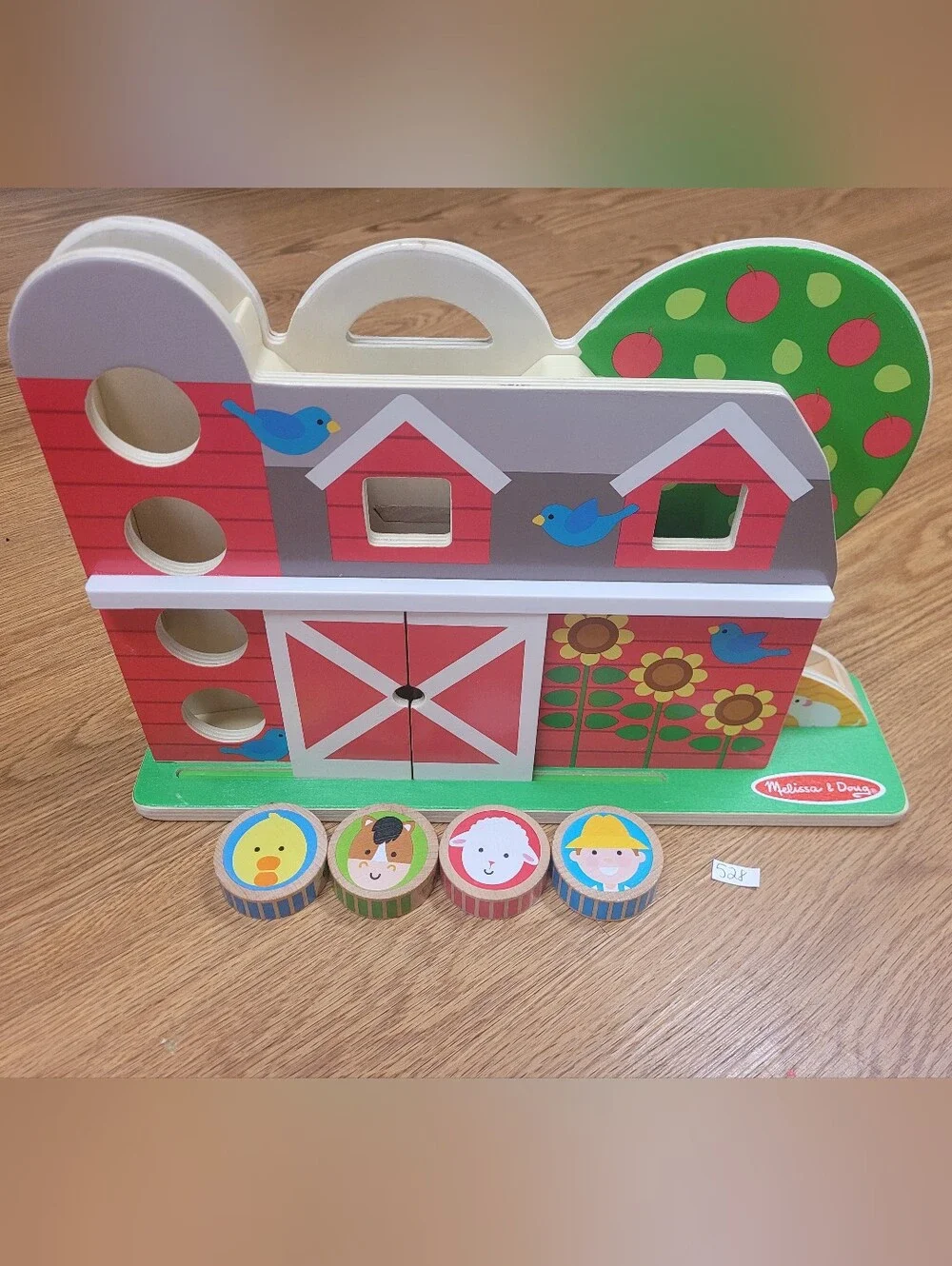 Melissa And Doug Go Tots Wooden Barnyard Tumble Farm